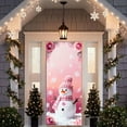 thumbnail image 4 of Décorations de Noël Intérieures 35 X 71 Po Housse de Porte de Noël Rideau de Porte de Noël Jour de Noël Décoration de Porte et Mur Décoration de Fête de Festival Décorations de Porte de Noël, 4 of 6