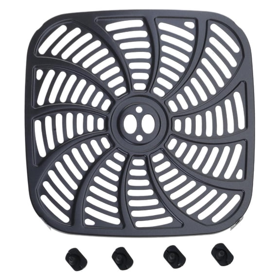 Square Air Fryers Plate Liners 7QT Metal Air Fryers Pad Metal Air Fryers Accessories Suitable for Baking and Cooking