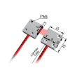 thumbnail image 3 of Sensor de Fibra Óptica de Matriz, Amplificador de Sonda de Haz Pasante, 12-24 V CC, Sensor de Interruptor Fotoeléctrico Óptico de Matriz, 3 of 5