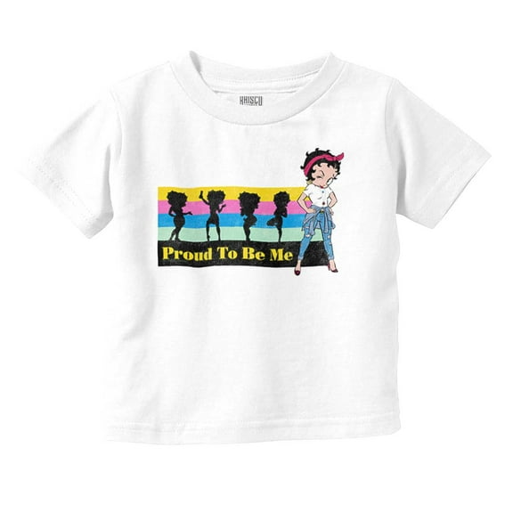 Betty Boop Proud to Be Me Cute Sassy Youth T Shirt Tee Girls Infant Toddler Brisco Brands 18M