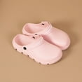 thumbnail image 4 of MIASHUI Womens Lightweight Clogs Outdoor Beach Shoes Casual Platform Slippers,Red,6.5, 4 of 9