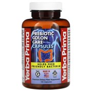 Yerba Prima Prebiotic Colon Care - 180 Capsules
