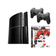 thumbnail image 1 of Sony PlayStation 3 PS3 Fat 80GB Refurbished Console Bundle with 2 RetroFam Controllers & NHL 10 Game, 1 of 6
