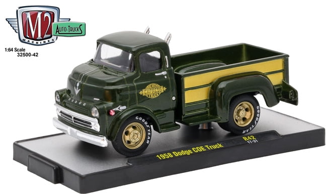 L76 32500 42 M2 MACHINES AUTO TRUCKS 1958 CHEVROLET LCF TO TRUCK  RED 1:64