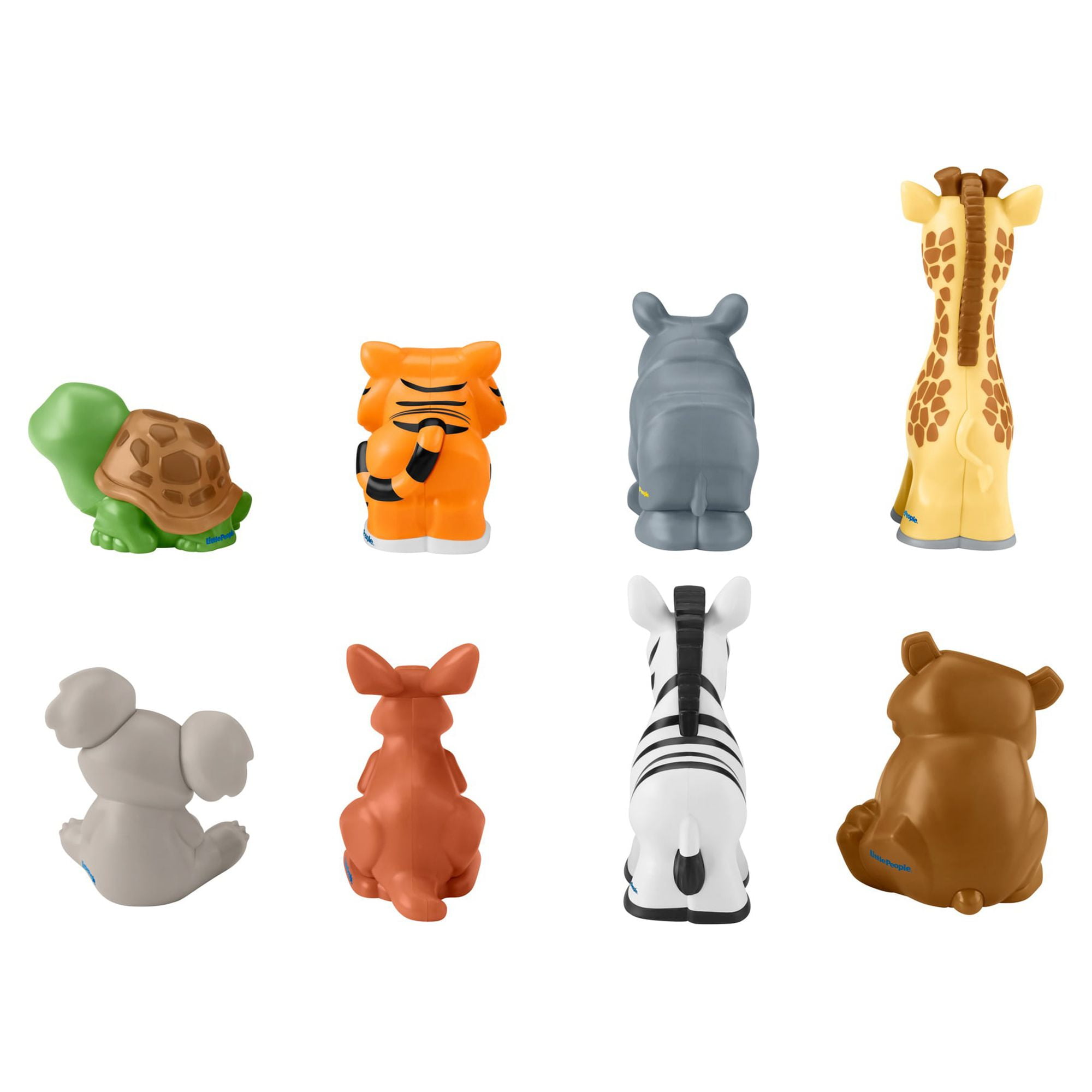 Little People Safari Animal Friends Figure Set, 8 Toys