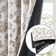 thumbnail image 4 of Cortinas Blackout jinchan Floral 240x260 cm Taupe 2 Paneles, 4 of 9