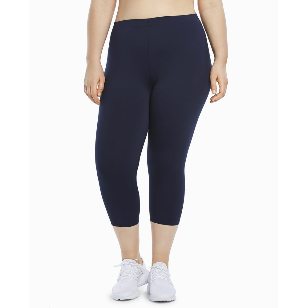 Danskin Women's Plus Size Supplex Capri Legging