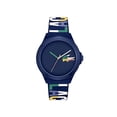 thumbnail image 1 of Lacoste Neocroc Reloj de cuarzo para hombre con correa de plástico y silicona Color: Multicolor (Modelo: 2011184), 1 of 5