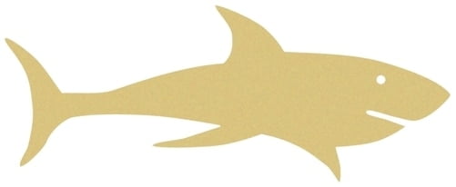 wooden shark