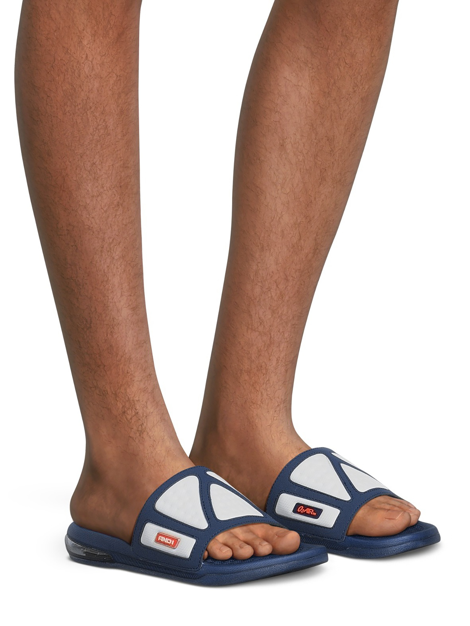 AND1 Men’s Athletic Air Bubble Slide Sandals