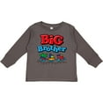 thumbnail image 3 of Inktastic Choo Choo Big Brother Boys Long Sleeve Toddler T-Shirt, 3 of 5