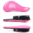 thumbnail image 3 of Jumpingount Brocha de maquillaje de para mujer, herramienta de peinado, minicepillo portátil, masajeador, peine cosmético, 1 ud. Accesorio para el cabello rosa, negro Jumpingount PS11852-04, 3 of 6