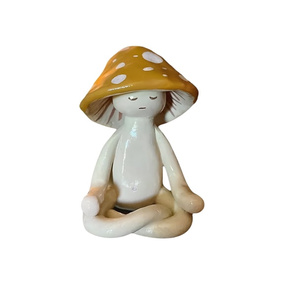 ACDANC 2026 New Resin Mushroom Figurines for Outdoor Gardens,Fairy Sculpture Decor Table Centrepiece for Garden, Yard, Patio, Fairy Garden, Outdoor Decor, Home Decoration.