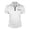 White, variant on VSSSJ Men's Golf Shirts Quarter Zip Athletic Shirts Business Casual Classic Lightweight Short Sleeve Collared Shirt with Pocket Black L