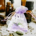 thumbnail image 1 of HINTRMENT 20Pcs Multipurpose Lavender Sachet Bags Violet Drawstring Mesh Fabric for Closet and Drawer Use, 1 of 6