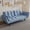 Antique Navy Blue, variant on 57 - inch sofa with adjustable backrest for TV watching or napping / Improve relaxation in small apartments