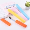 thumbnail image 1 of Estuche portátil para cepillos de dientes de viaje, funda para cepillos de dientes, tubo de cepillo de dientes transpirable, caja protectora para vasos de cepillos de dientes, 1 of 5