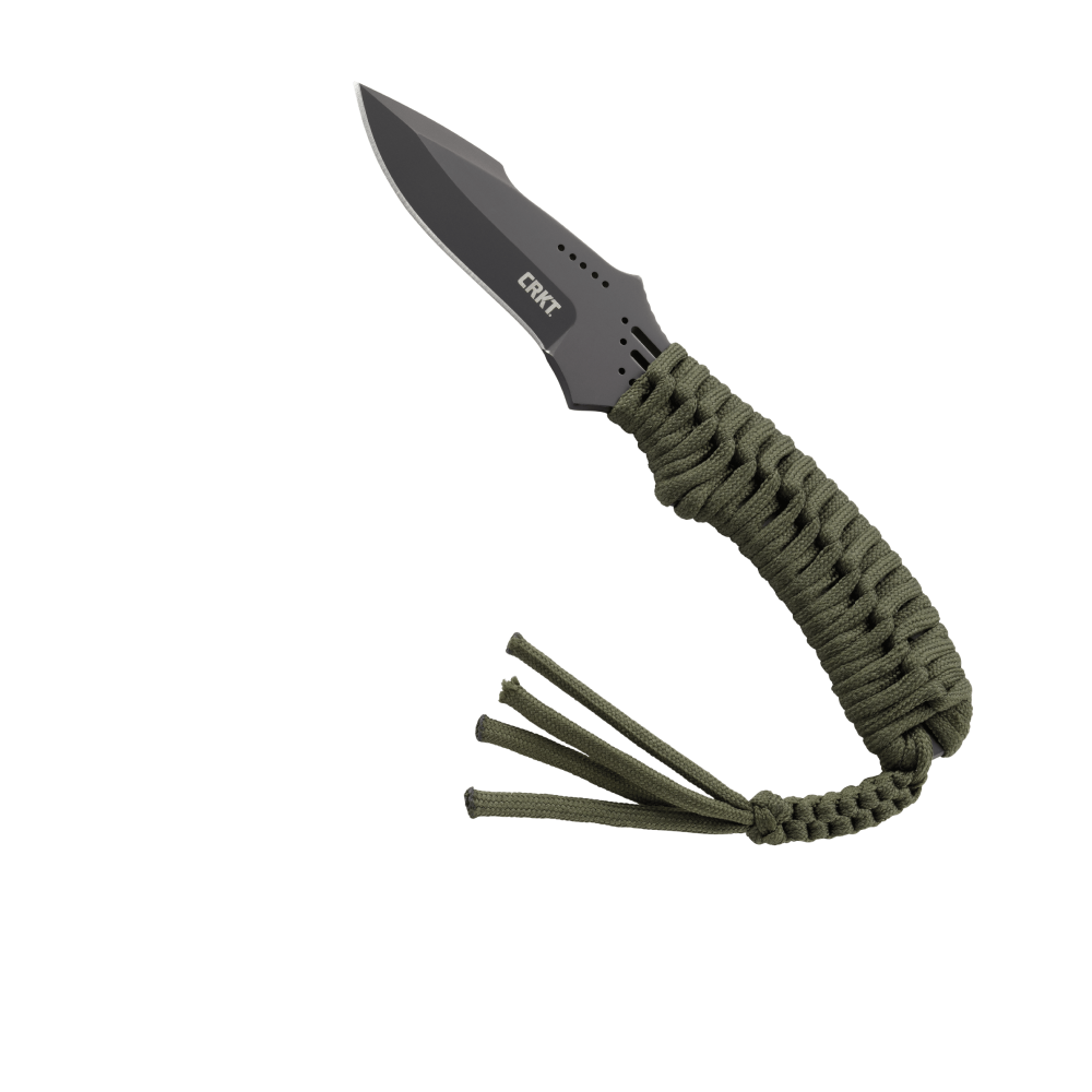 CRKT Thunder Strike Fixed Blade Knife with Sheath Lightweight Knife