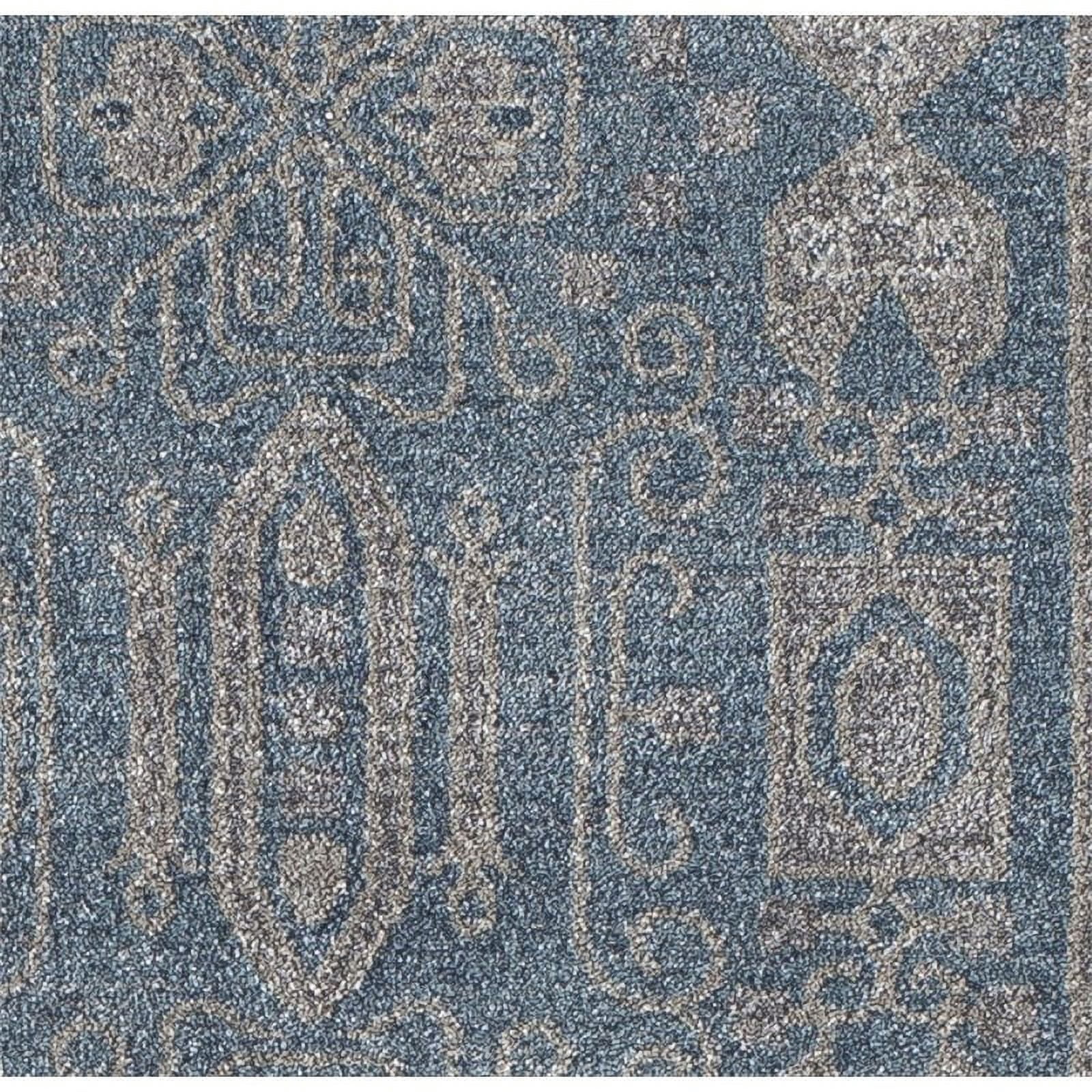 Rugs America Estelle Seafoam/Ivory Area Rug
