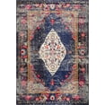 thumbnail image 2 of nuLOOM Veronica Vintage Distressed Area Rug, 7' 10", Navy, 2 of 4