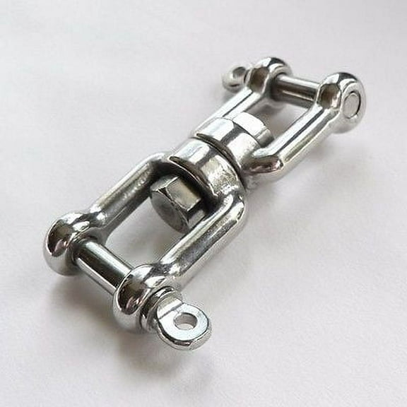1/4" 316 Stainless Steel Boat Anchor Connector Swivel Jaw - Jaw 770 lb
