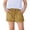 Yellow, variant on Afuyipoi ​Girls Soft Cotton Denim Shorts(4-14 Years), Toddler Cute Summer Jeans Shorts with Elastic Waist and Pockets Navy Size 5
