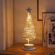 thumbnail image 1 of Battery Powered LED Christmas Tree Table Lamp with 30 Warm White Lights for Festive Home Decor, 1 of 9