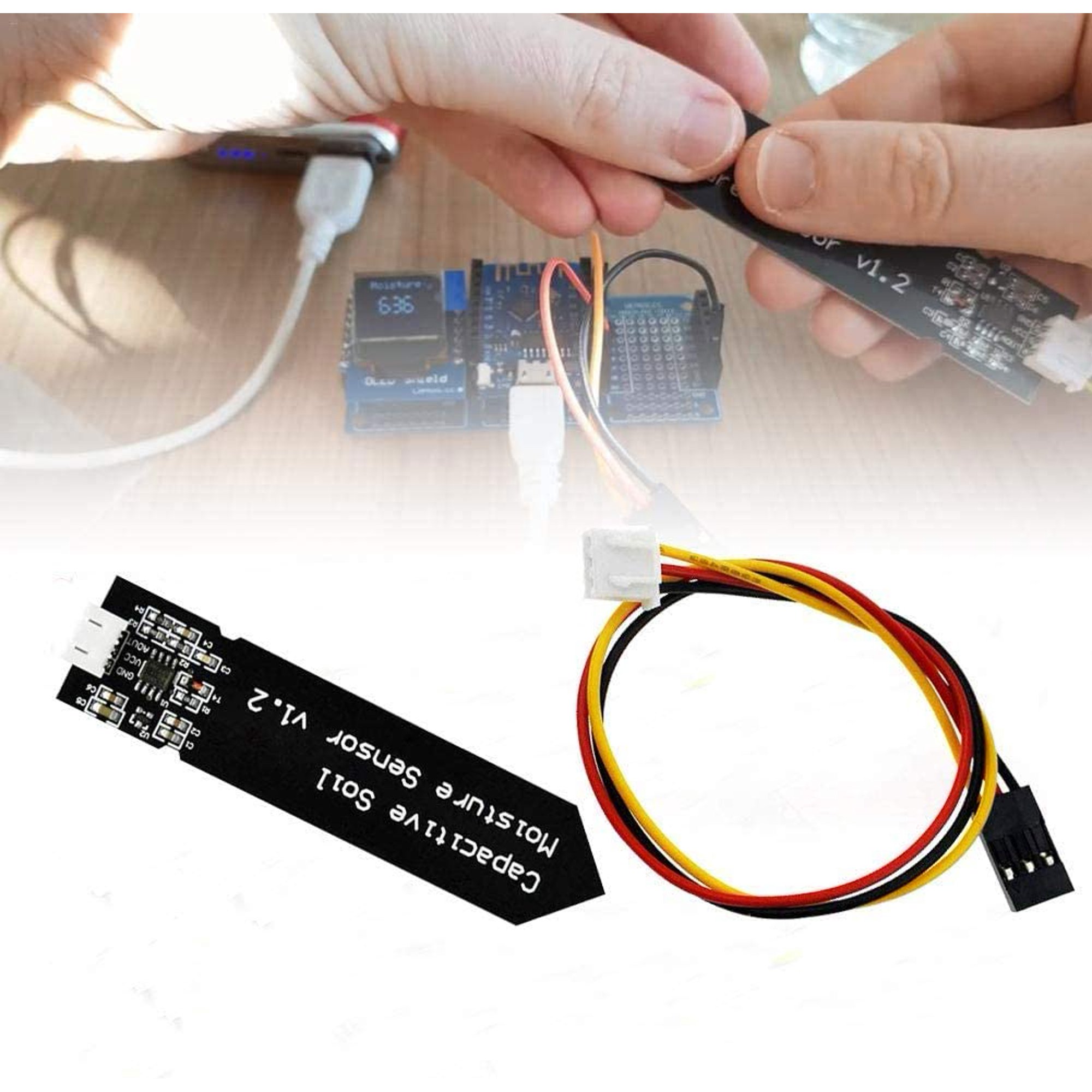 Capacitive Soil Moisture Sensor Calibration With Ardu vrogue.co