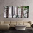 thumbnail image 2 of wall26 Canvas Print Wall Art Snow Through Winter Pine Tree Forest Nature Wilderness Photography Modern Art Rustic Scenic Relax/Calm Multicolor for Living Room, Bedroom, Office - 24"x36"x3, 2 of 4