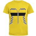 thumbnail image 1 of Halloween Taxi Driver Costume Cab Mens Soft T Shirt, 1 of 1