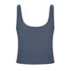 thumbnail image 4 of Camisas para mujer,Blusa informal sin mangas con cuello en U para mujer, de poliéster, con acolchado en el pecho, largo normal, para uso diario, sopatenor, 4 of 7