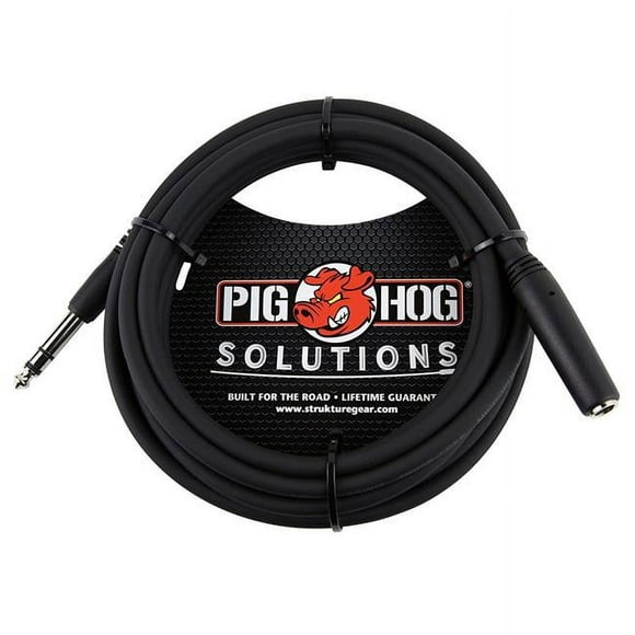 Porc PHX1410 10 Pi TRS 0,25 Po Femelle à TRS 0,25 Po Mâle Câble d'Extension de Casque