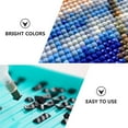 thumbnail image 4 of LEEYNEER Square  Bag Rhinestones Rhinestone Decor Material Colorful Rhinestone Round Beads DIY Drill Painting Supplies, 4 of 6