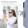 thumbnail image 2 of Compatible with iPhone 12 Case, iPhone 12 Pro Case 6.1inch with Ring Kickstand| Super Soft Microfiber Lining, 2 of 5