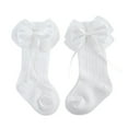 thumbnail image 2 of Hwmodou Baby Bow Socks Toddlers Boys Girls Children Kids Socks Toddler Shoes Socks Princess Socks Floor Socks Fashion Comfy Actice Fit,0M-3Y, 2 of 6