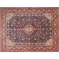 thumbnail image 1 of Ahgly Company Machine Washable Indoor Rectangle Traditional Brown Red Area Rugs, 8' x 10', 1 of 7