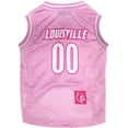 thumbnail image 1 of Pets First Louisville Pink Basketball Jersey, Small, 1 of 3