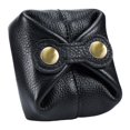 thumbnail image 2 of Adorable monedero Cambio de cuero Auricular Lápiz labial Bolsillo Mini bolsa de almacenamiento de llaves Paquete Negro Hugo Monedero, 2 of 10