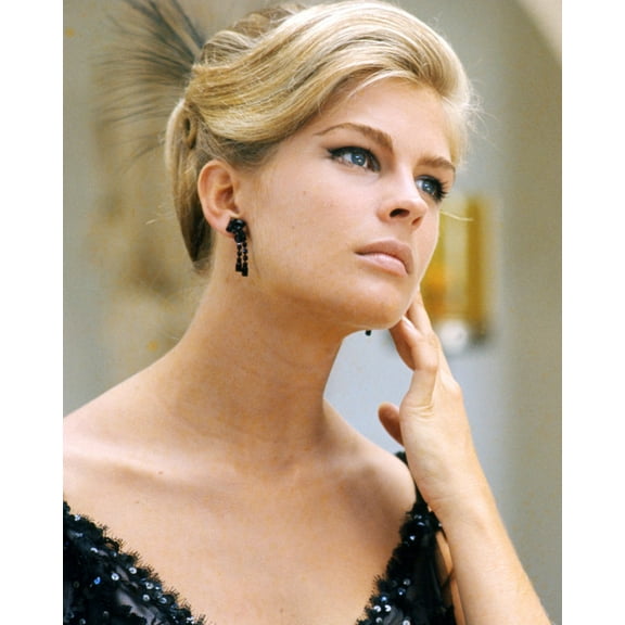 Candice Bergen Striking Pose in Elegant Black Dress 24x36 Movie Poster