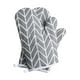 thumbnail image 1 of Pack de 2 guantes resistentes al calor | Manoplas gruesas de algodón aislante para cocina 26x13cm | Antideslizante, protección de doble capa, diseño colorido colgante, guante resistente para, 1 of 1
