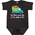 thumbnail image 3 of Inktastic Mimi Loves Me Grandson Truck Boys Baby Bodysuit, 3 of 5