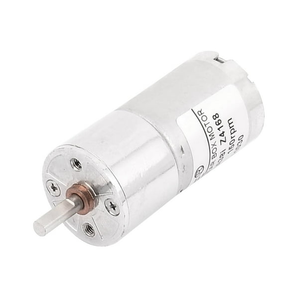 DC 12V 150RPM High Torque Low Speed Solder Cylindrical Gear Box Motor