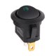 thumbnail image 4 of 20A 12V LED Dot Light Auto Truck Interruptor de encendido / apagado redondo shamjiam Interruptor redondo de eje de balancín, 4 of 8