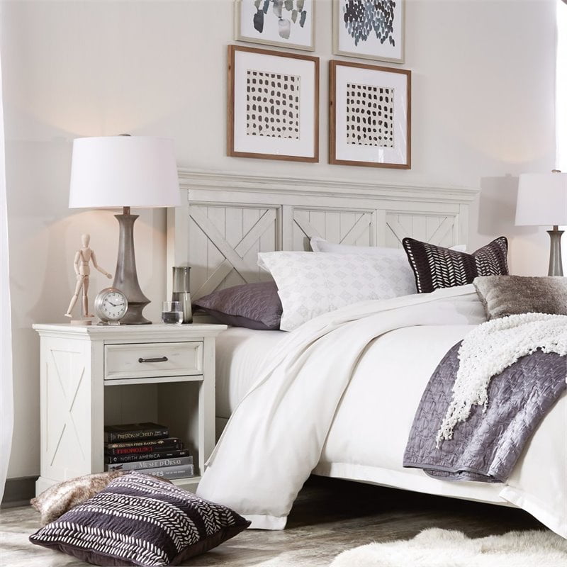 Seaside Lodge Queen/Full Headboard & Night Stand