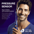 thumbnail image 4 of Wagner Stern WHITEN+ Edition. Smart Electric Toothbrush with Pressure Sensor. 5 Brushing Modes and 3 Intensity Levels, 8 Dupont Bristles, Premium Travel Case, 4 of 7