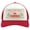 red/white, variant on Feliz Navidad Mexican Ugly Christmas Cap Funny Xmas Party Trucker Hat Mesh Cap One Size green/white