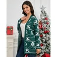 thumbnail image 3 of Yesfashion Women's Cute Cardigan Ugly Christmas Sweaters for Women 2025 Long Sleeve Sweater, 3 of 5