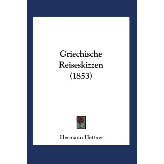 Griechische Reiseskizzen, (Paperback)