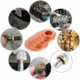 thumbnail image 4 of Copper Washer Assortment, Heat Resistance High-Pressure Rating Flat Washers Assortment for Industrial Use, 4 of 5