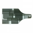 thumbnail image 1 of Taupe Cutting Board, 3 Dimensional Cubes Geometric Modern Abstraction Square Shapes Print, Decorative Tempered Glass Cutting and Serving Board, Wine Bottle Shape, Pale Grey Taupe Green, by Ambesonne, 1 of 1